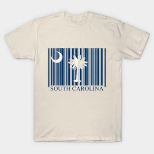 Barcode South Carolina Flag T-Shirt